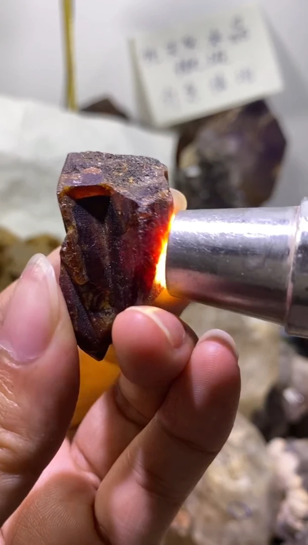 未镶嵌珠宝半成品水晶81号 石榴