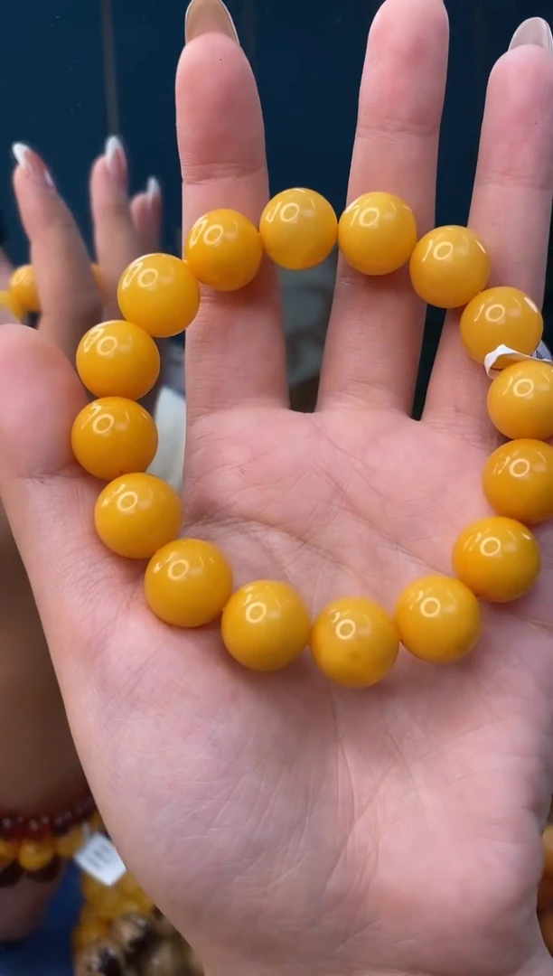 裸石琥珀未镶嵌12/12多样性发其一微瑕3