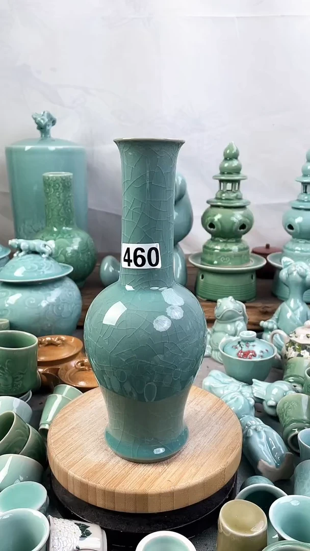 特价福利 微瑕 慧仙青瓷