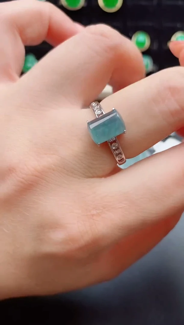 【闪购商品】翡翠戒指银S925镶嵌121212