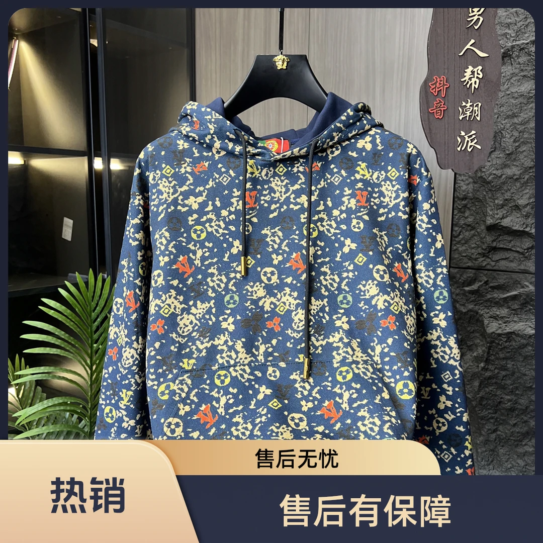 卫衣字母保暖修身型长袖厚款秋季春季套头上衣休闲2248