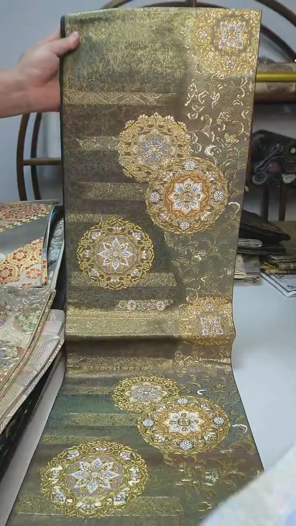 织绣西阵织六通宝相花