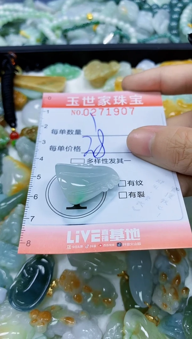 翡翠未镶嵌颈饰闪购0271907