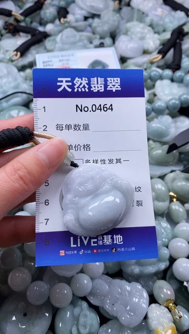 【闪购商品】翡翠颈饰未镶嵌缅甸A货翡翠0464