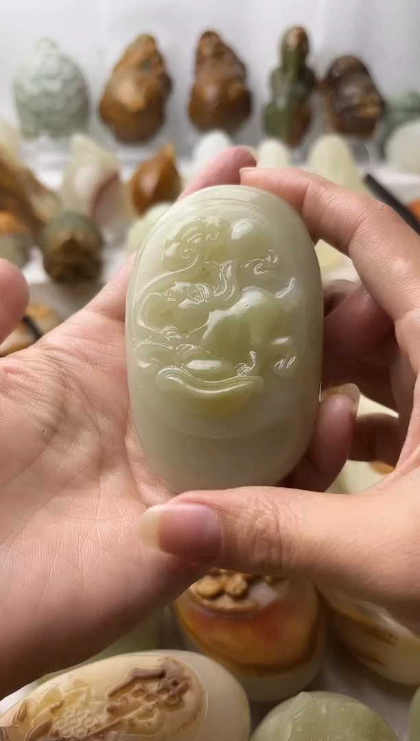 石材方解石棉纹正常不退换兔