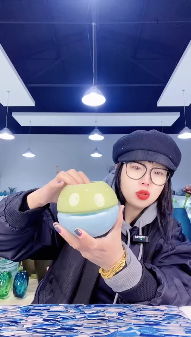 【闪购商品】琉璃慕忆家花瓶