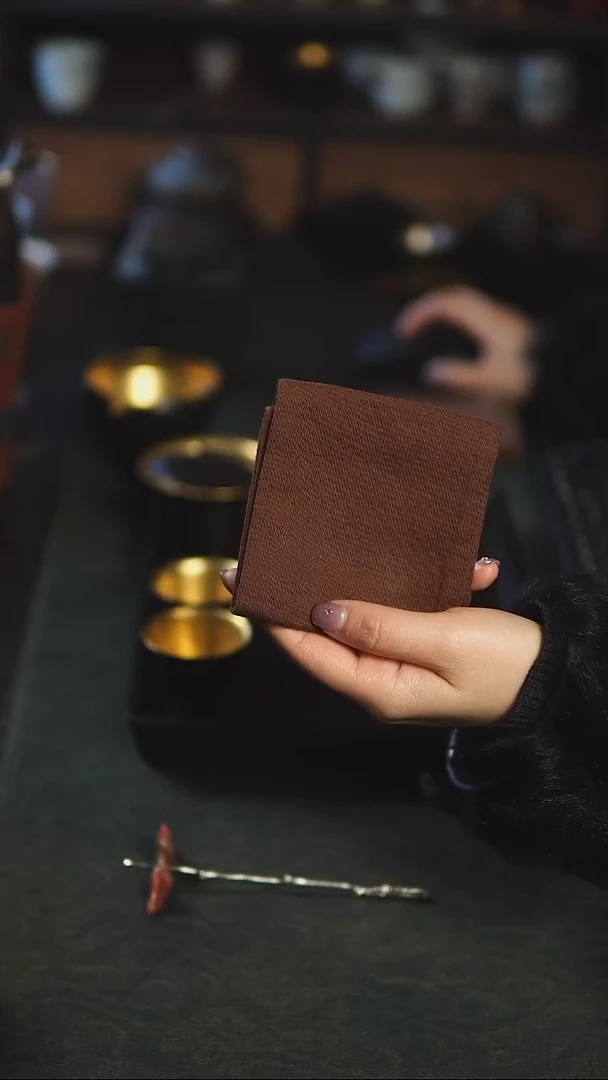 【闪购商品】几席之上 纯棉茶巾9*26