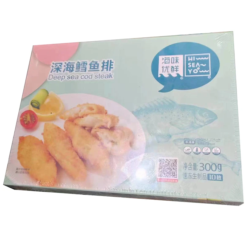 海味优鲜深海鳕鱼排300g/份