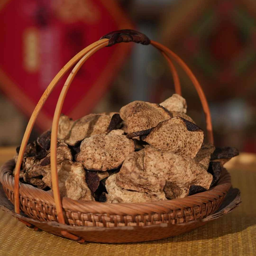 2012年梅江圈枝大红皮正宗新会陈皮泡水送礼（250g）