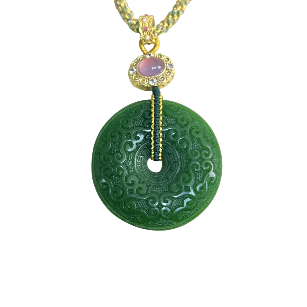 【超星专属】Y019 精美平安扣吊坠 多样性发其一