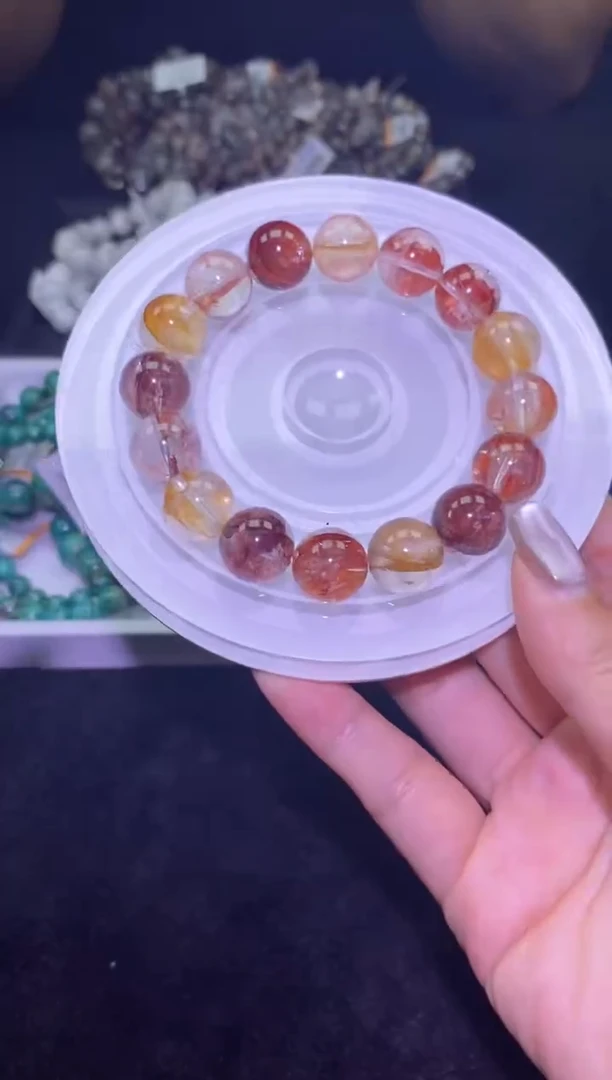 未镶嵌手链水晶胶花-A22-多样性发其一