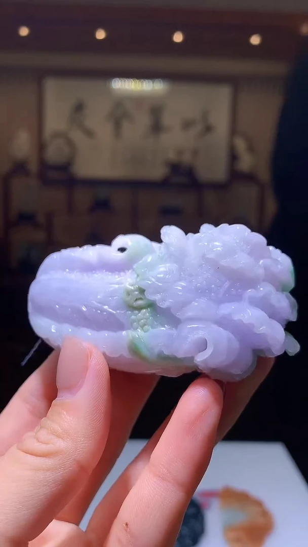 【闪购商品】定制翡翠未镶嵌1085hm-毛货挂件22