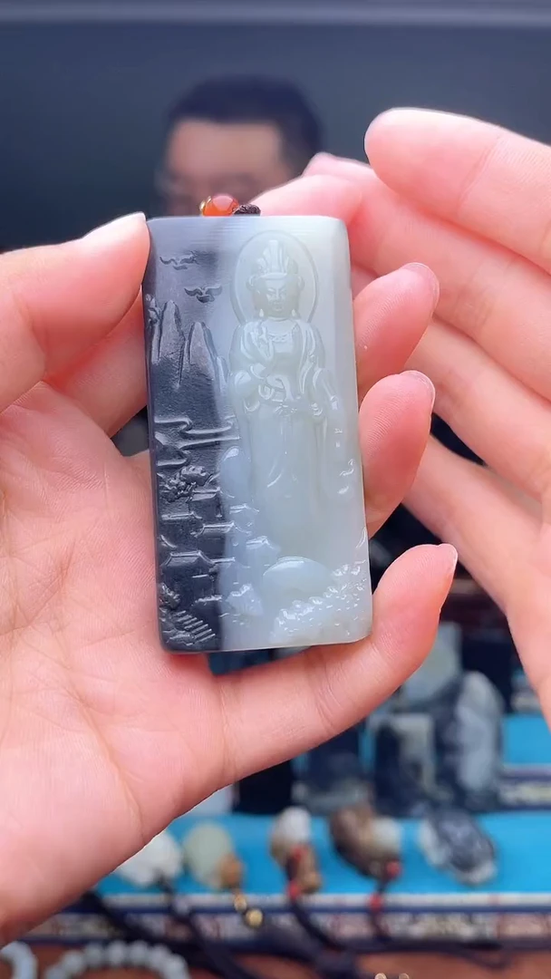 未镶嵌和田玉挂件1