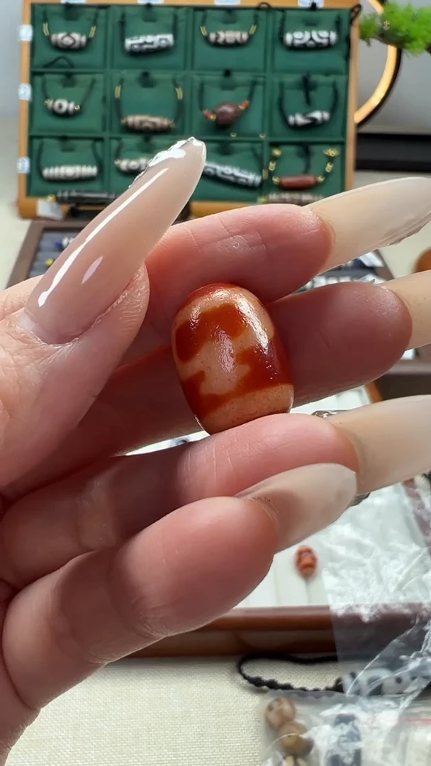 玛瑙/玉髓（覆膜）颈饰未镶嵌19（微瑕随机发货）