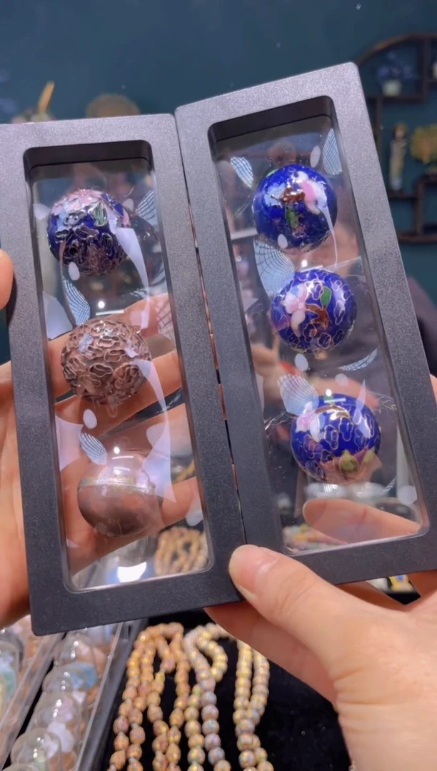 【闪购商品】非遗景泰蓝精品工序珠6颗