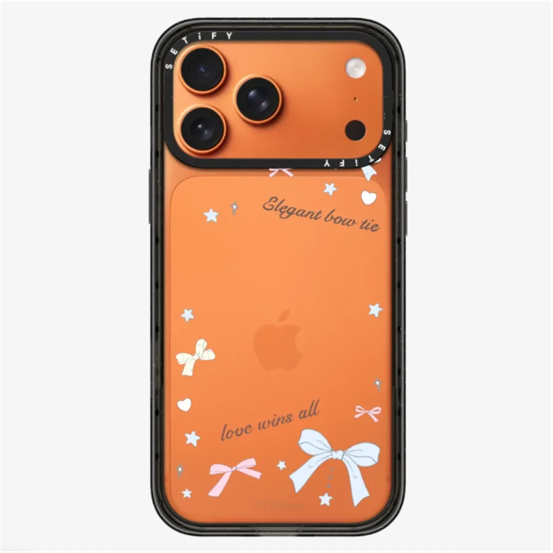 CASE星宇橙色爱赢得所有适用iphone17promax壳苹果16pro保护套15