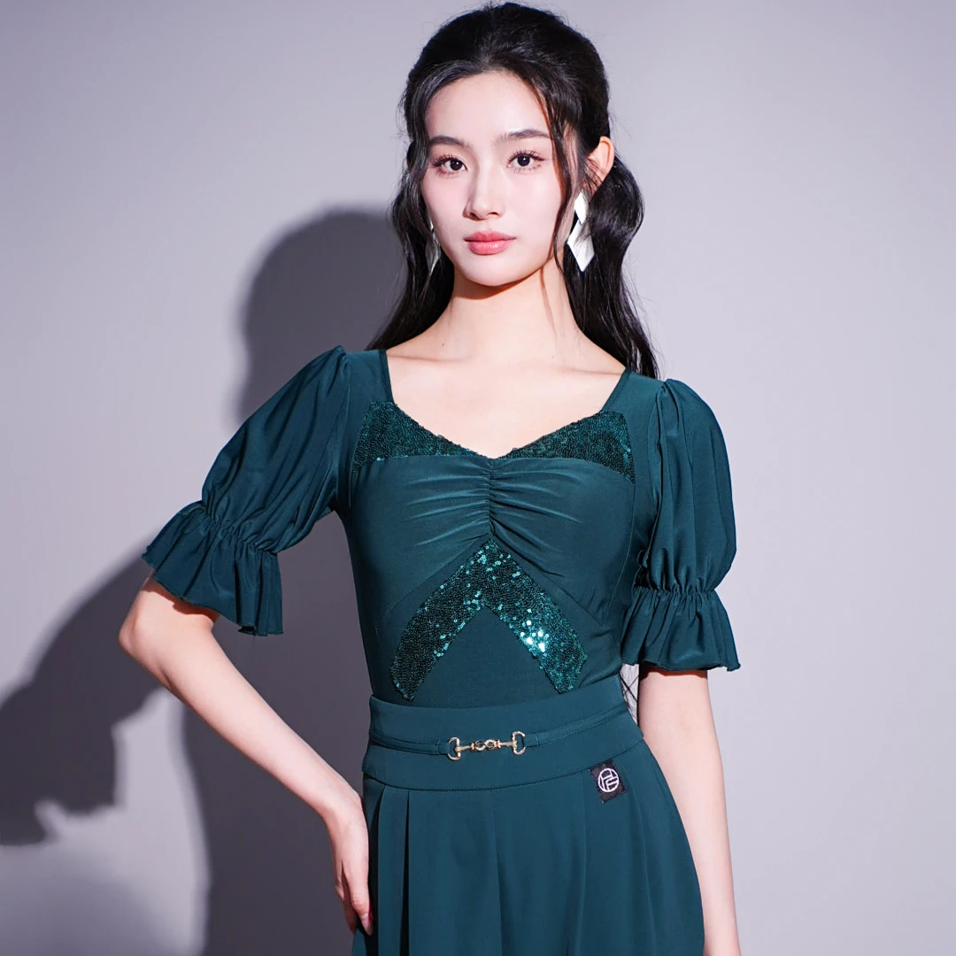 【HF品牌】SY11庄周梦蝶摩登舞连体衣