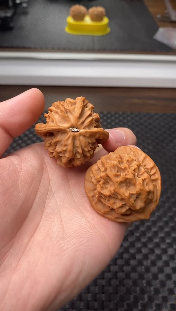 把件文玩核桃玩***志全品秦岭龙鳞纹狮子头43尺