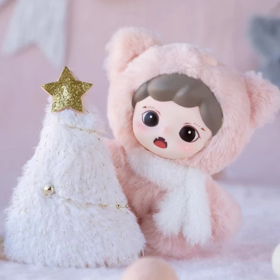 TNT正版Zoraa妹妹绒绒小屋搪胶毛绒公仔盲盒摆件可爱女生礼物