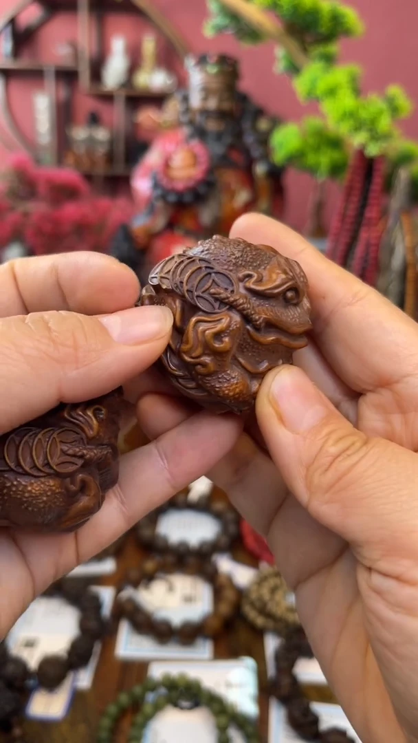 【闪购商品】妍妍清空编号37-金蟾对球-茶道具