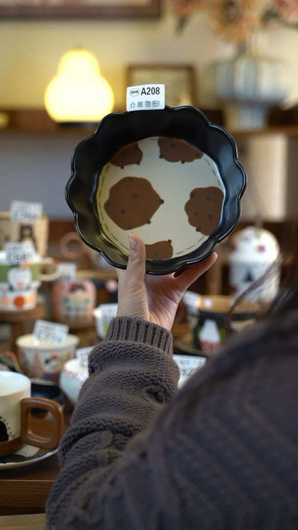 摆件陶A208 阿满屋手工手作陶瓷