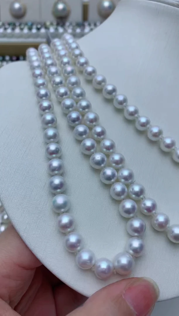 【闪购商品】淡水珍珠项链未镶嵌e23 多样性发其一