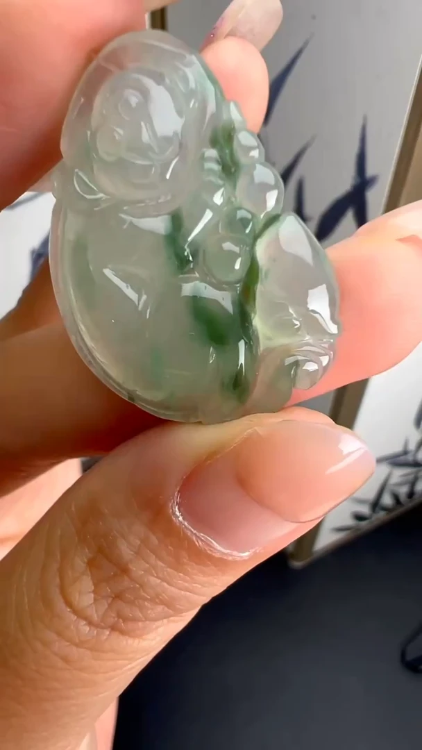 吊坠(不含链)未镶嵌翡翠JJD1126073多样性发一