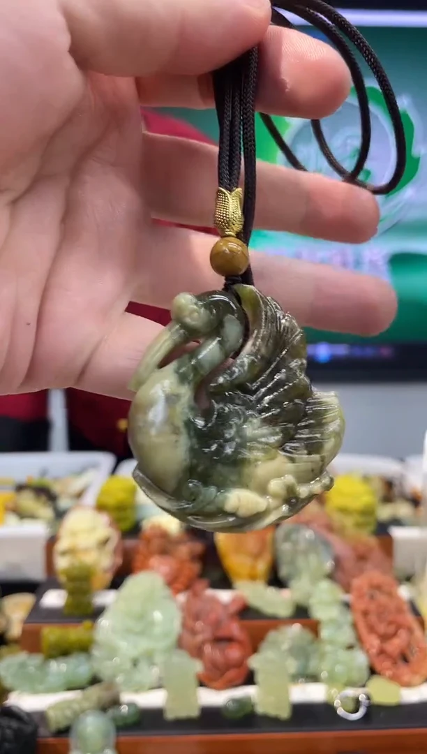 【闪购商品】岫玉吊坠未镶嵌·