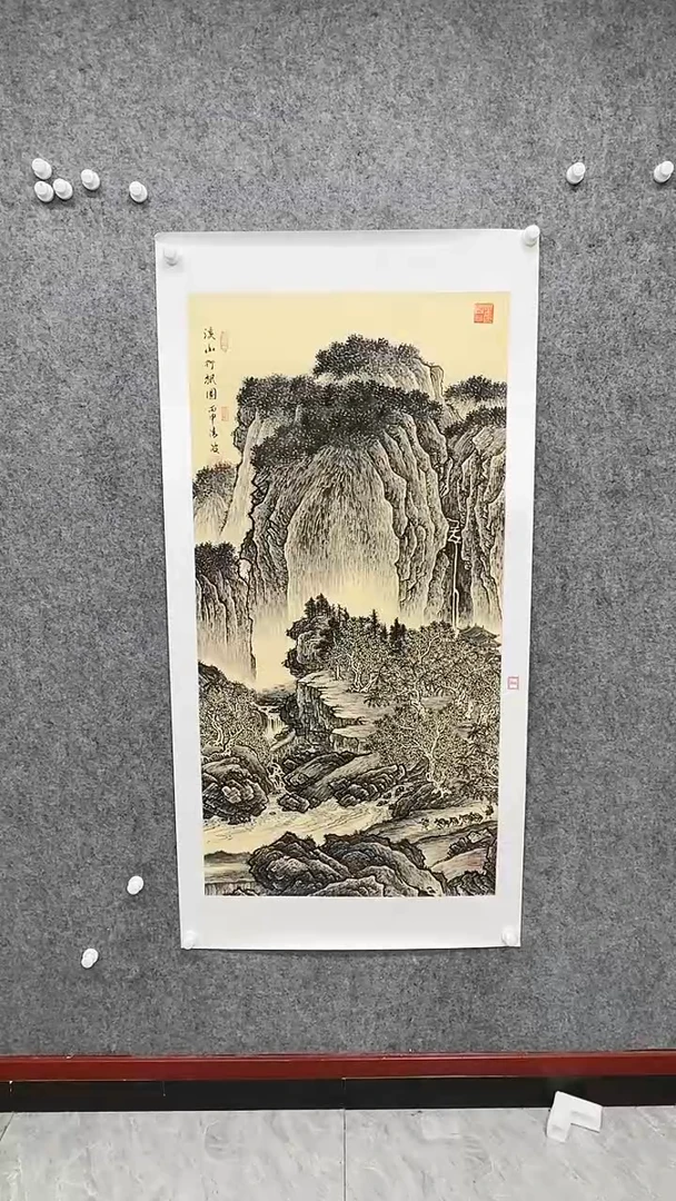 【闪购商品】国画119清波  国画 8平尺