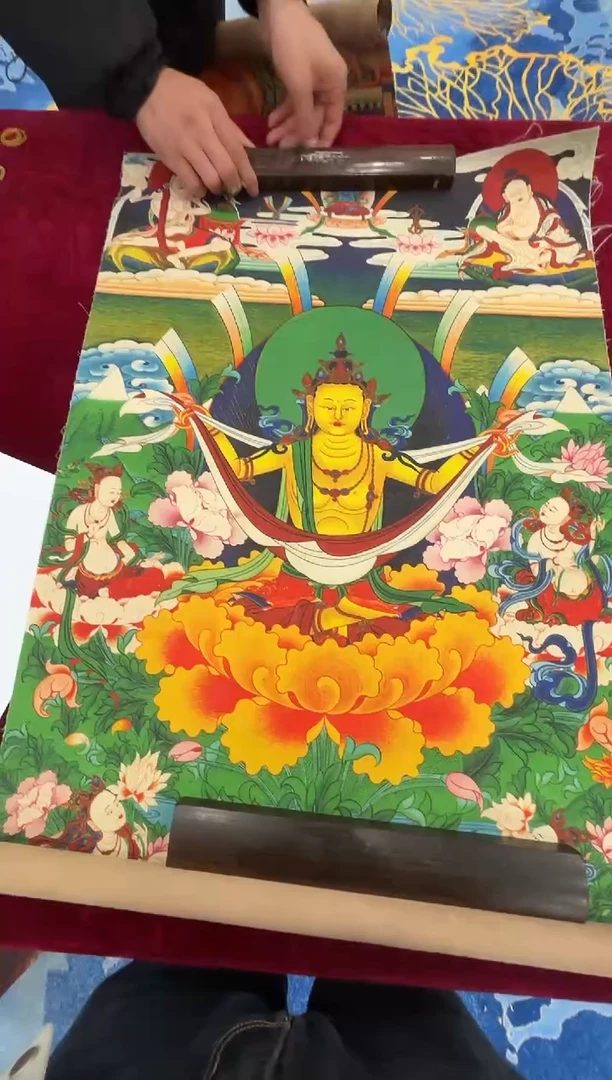 卷轴画唐卡16039