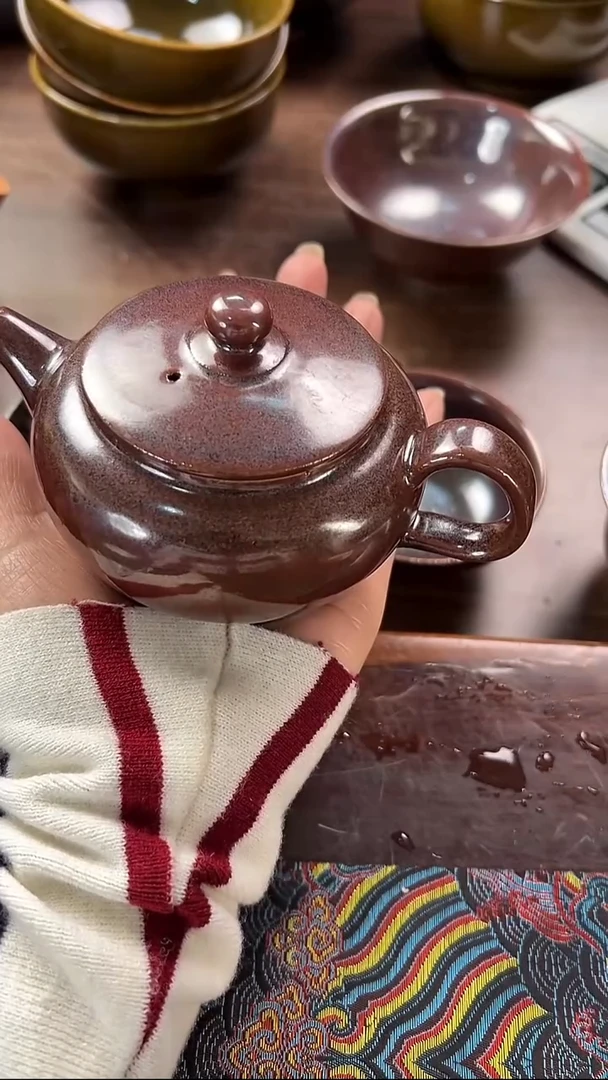 紫韵银霜的泡茶壶180cc