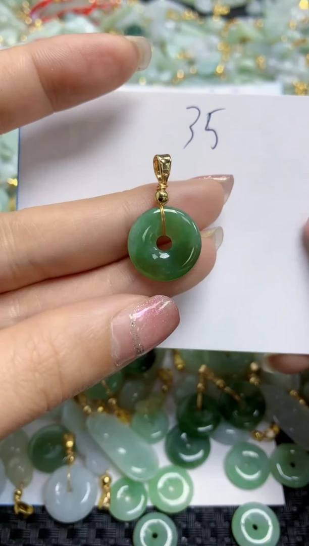 【闪购商品】翡翠颈饰合金   天然A货翡翠