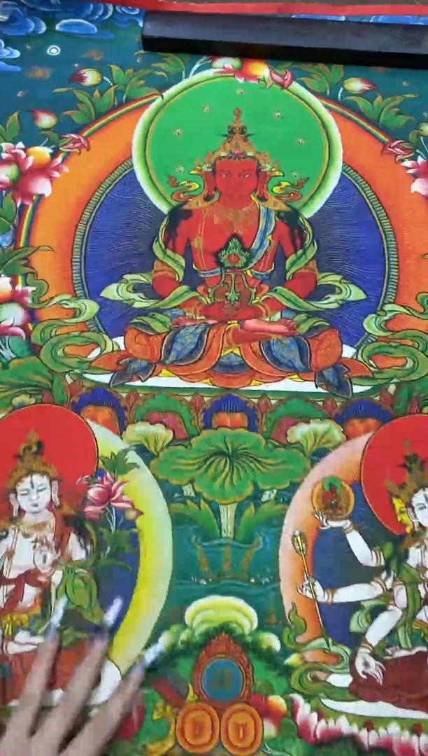 卷轴画精品挂饰 唐卡tk16016