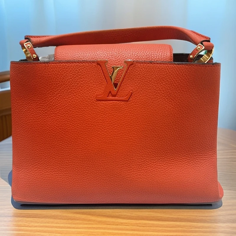 95新 LouisVuitton/路易威登 橘色cap1188 7866  SSS