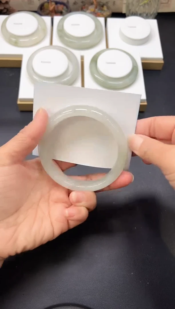 未镶嵌手镯石英质玉A26-63`64`65`