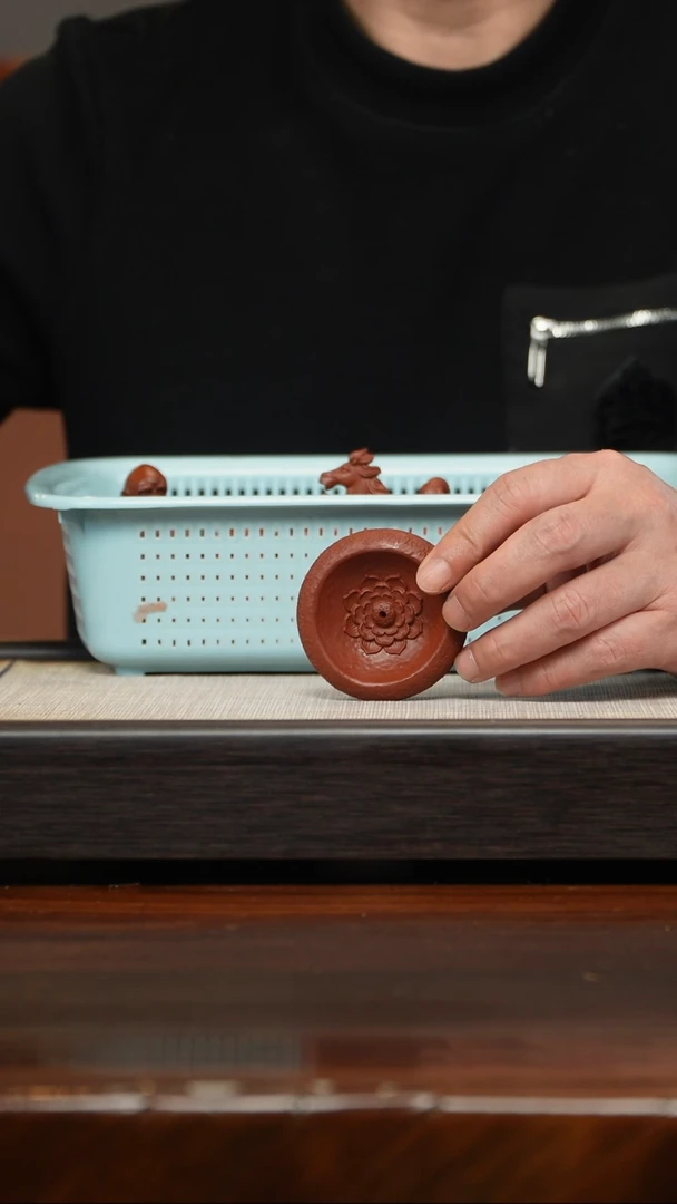 【闪购商品】紫砂茶壶莲花香插