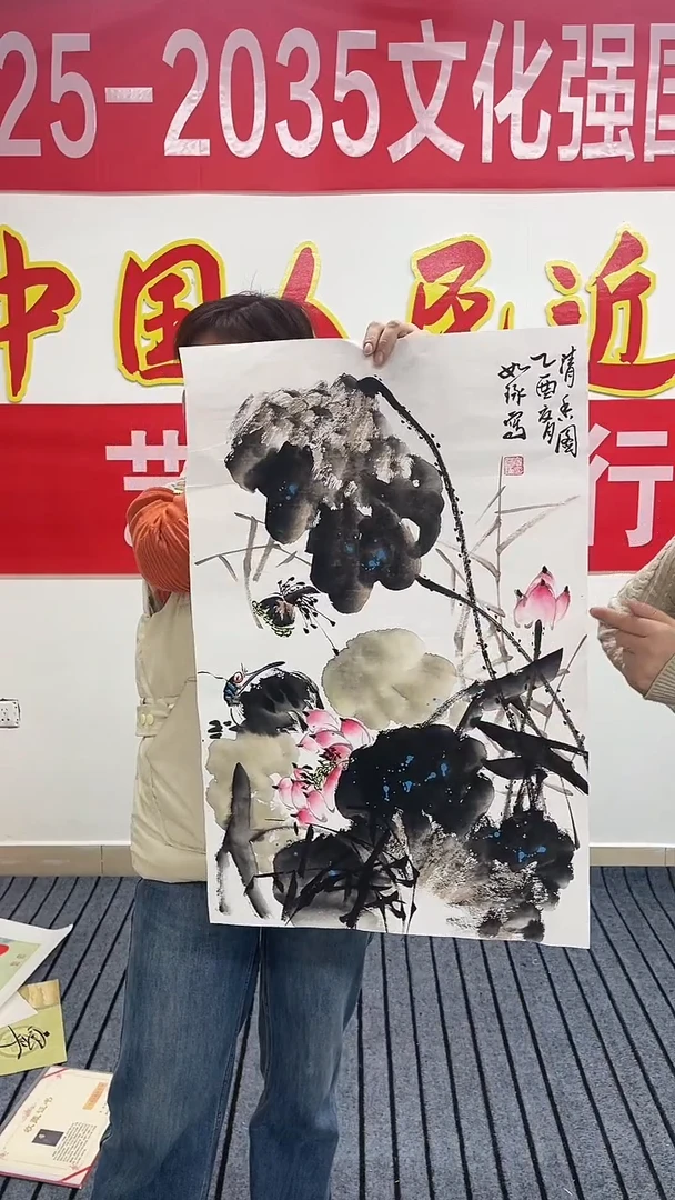 精品国画花鸟作品