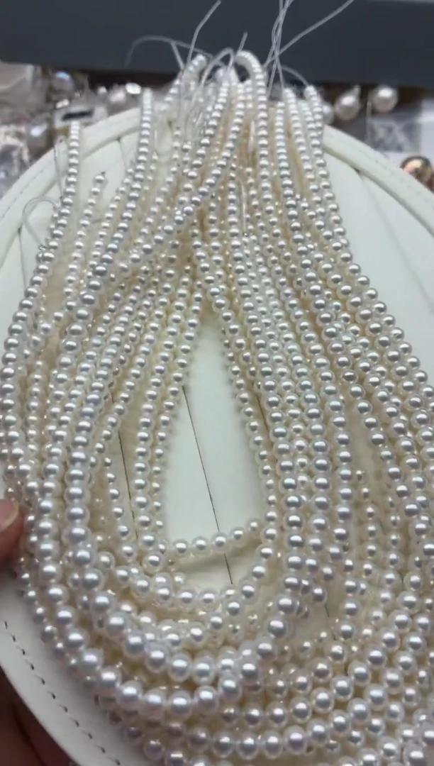 项链未镶嵌淡水珍珠多样性发其一，非无暇