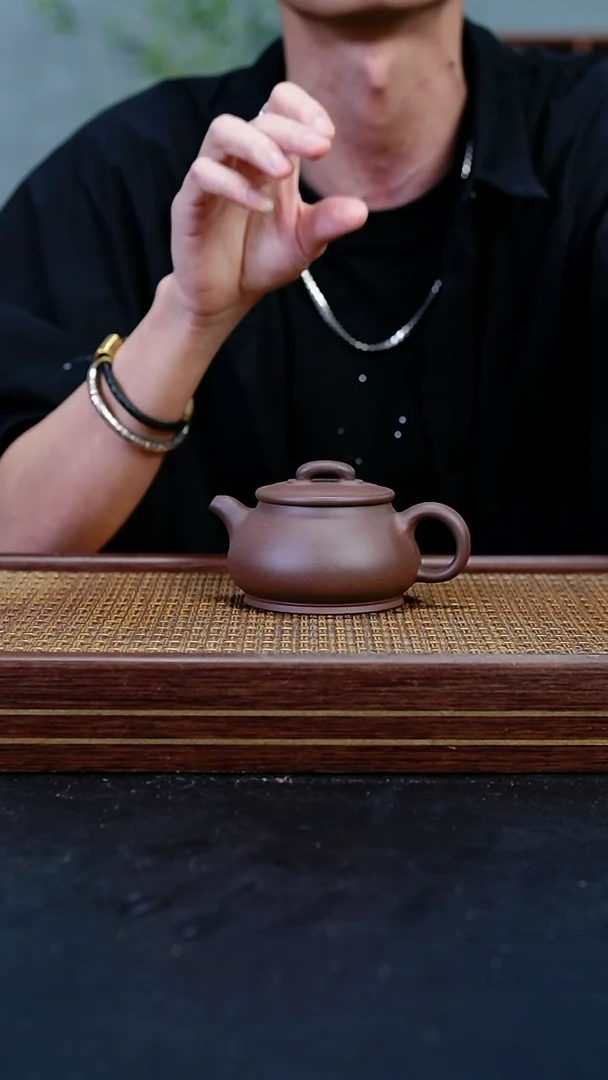 茶壶紫砂MB紫泥儒相