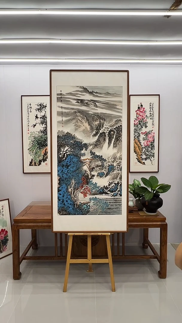 国画董海君  170*80 山水
