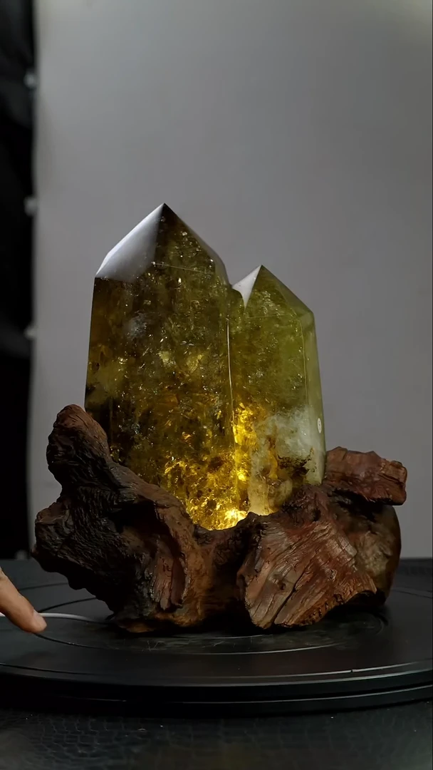 水晶珠宝半成品未镶嵌天然水晶居家办公摆件