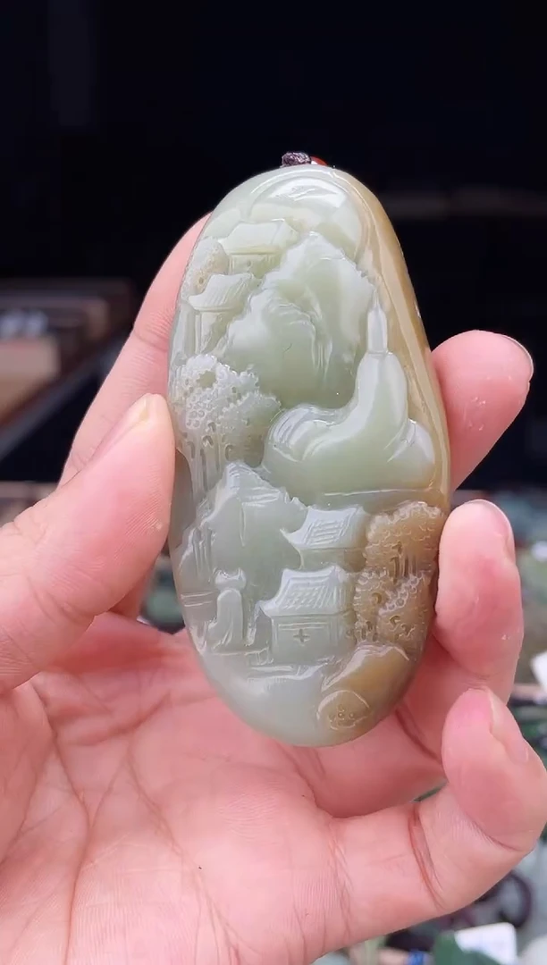 颈饰未镶嵌和田玉1