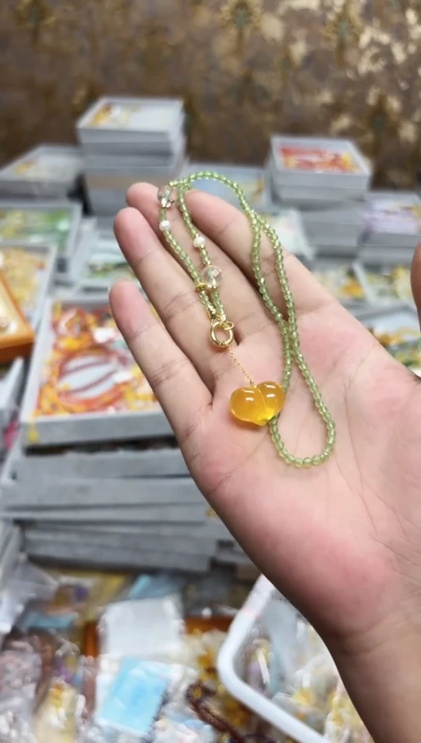 琥珀项链未镶嵌【多样性发一】
