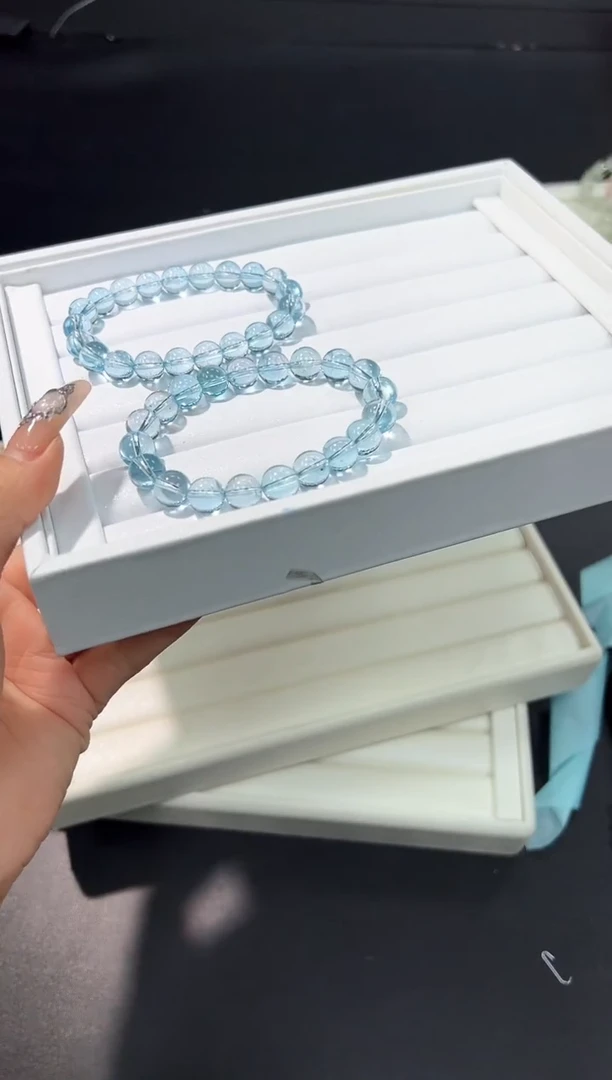 未镶嵌手串托帕石4w多样性发其一【1条】默认微瑕