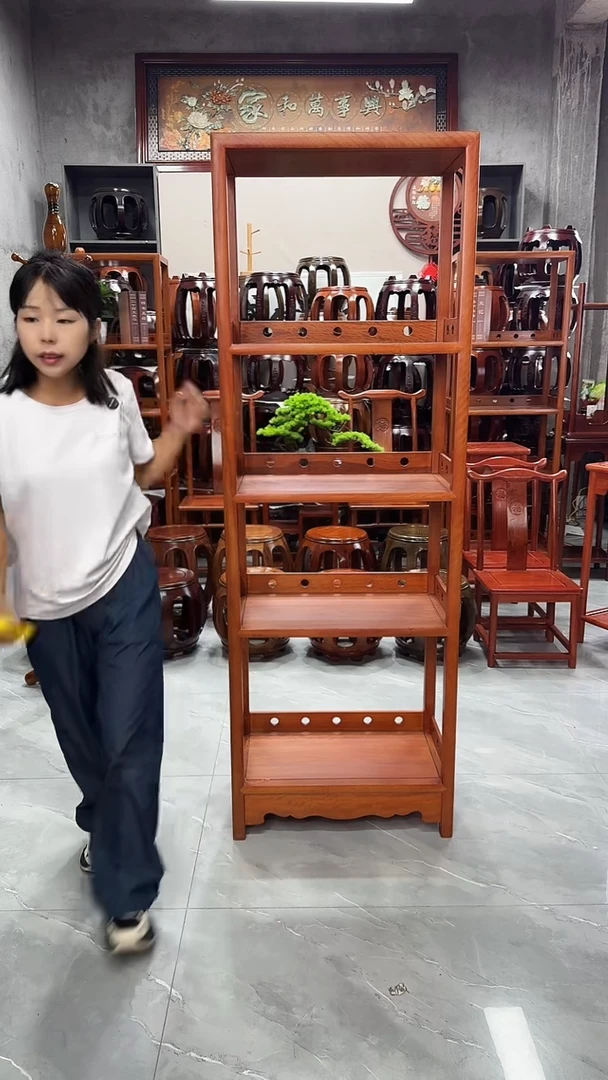 花梨木类家具越南花梨木单个书架