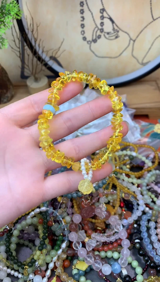 【闪购商品】金珀手链未镶嵌1103手串