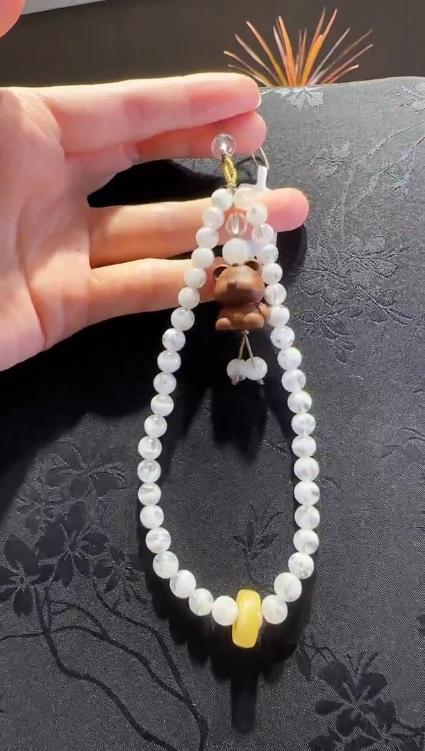 水晶手绳未镶嵌小熊款