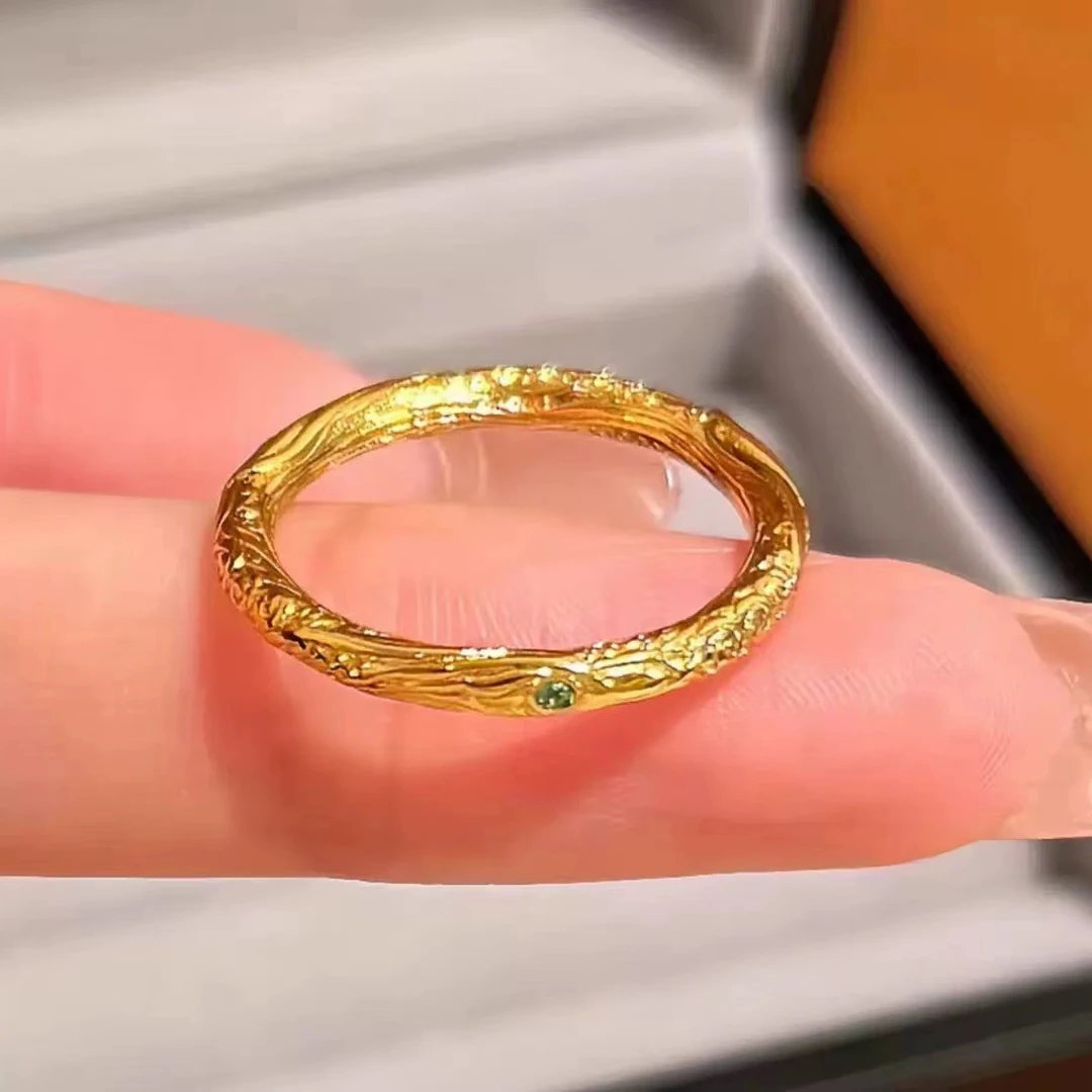 铜合金戒指 钛钢材质 乾坤圈戒指闭口