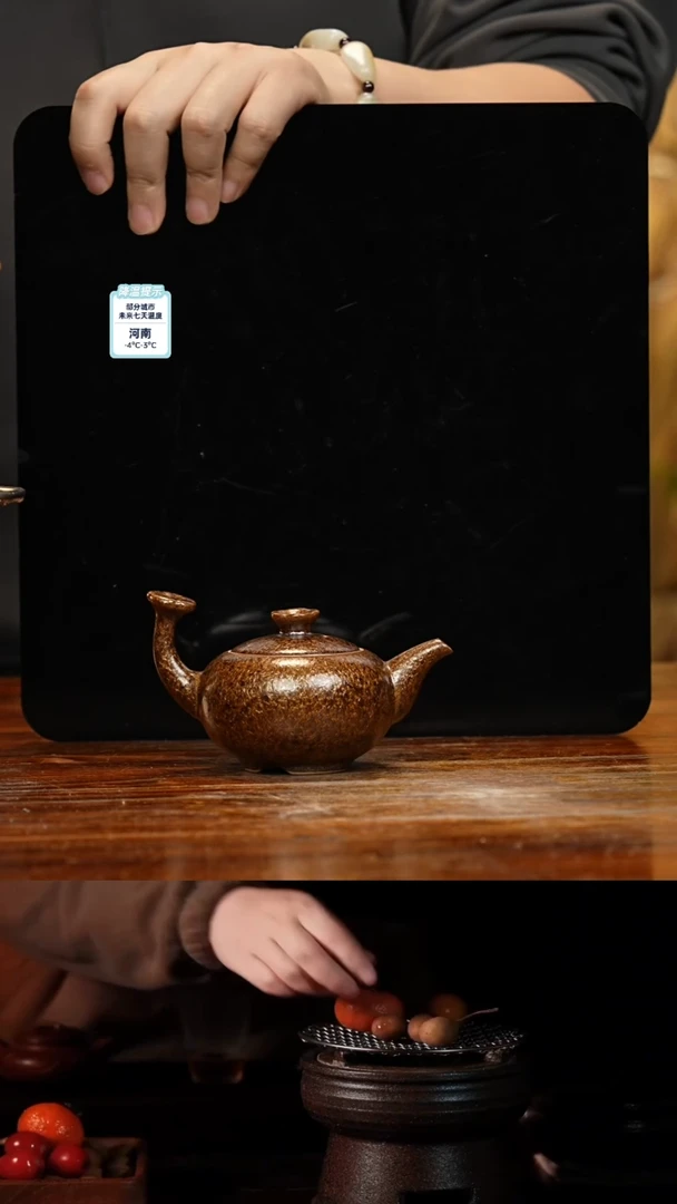 【闪购商品】紫砂茶壶八戒茶器-古法柴烧