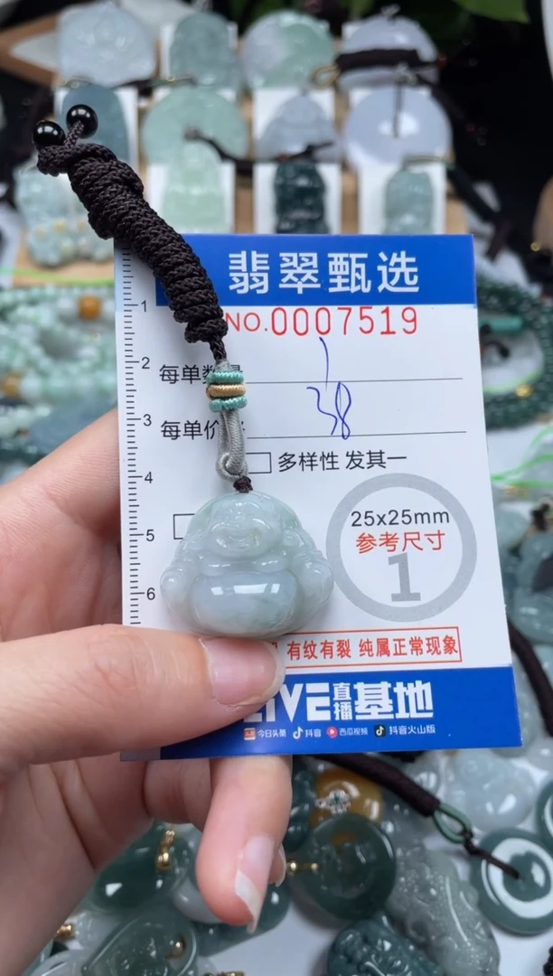 【闪购商品】翡翠未镶嵌颈饰00..7519